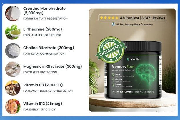 Memory Fuel Ingredients